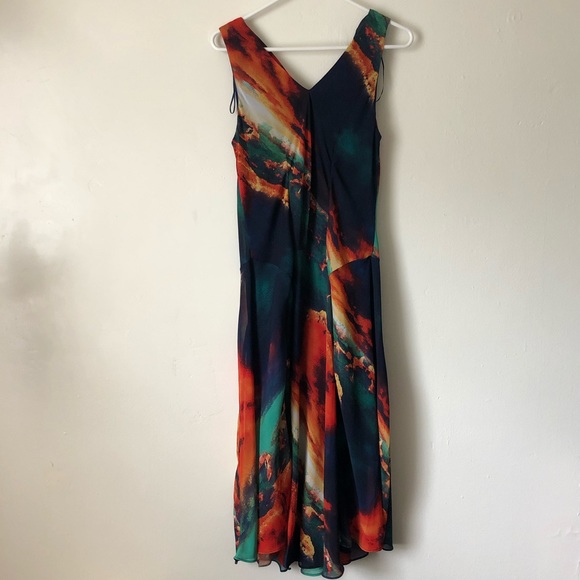 Signature by Robbie Bee Watercolor Dress - Picture 4 of 5